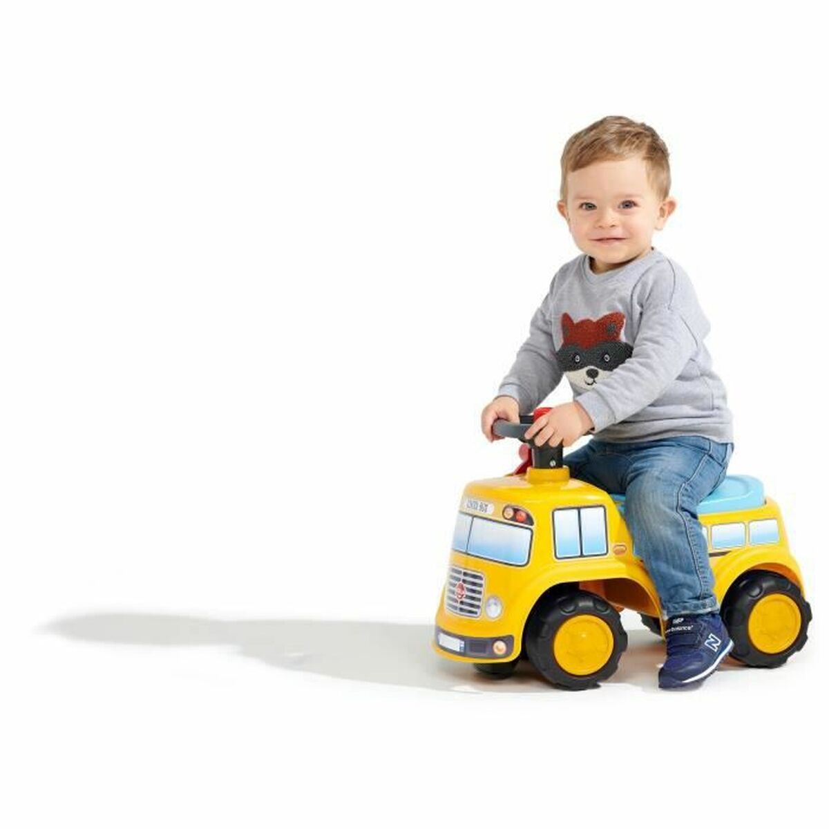 Barnesykkel Falk School Bus Carrier Gul
